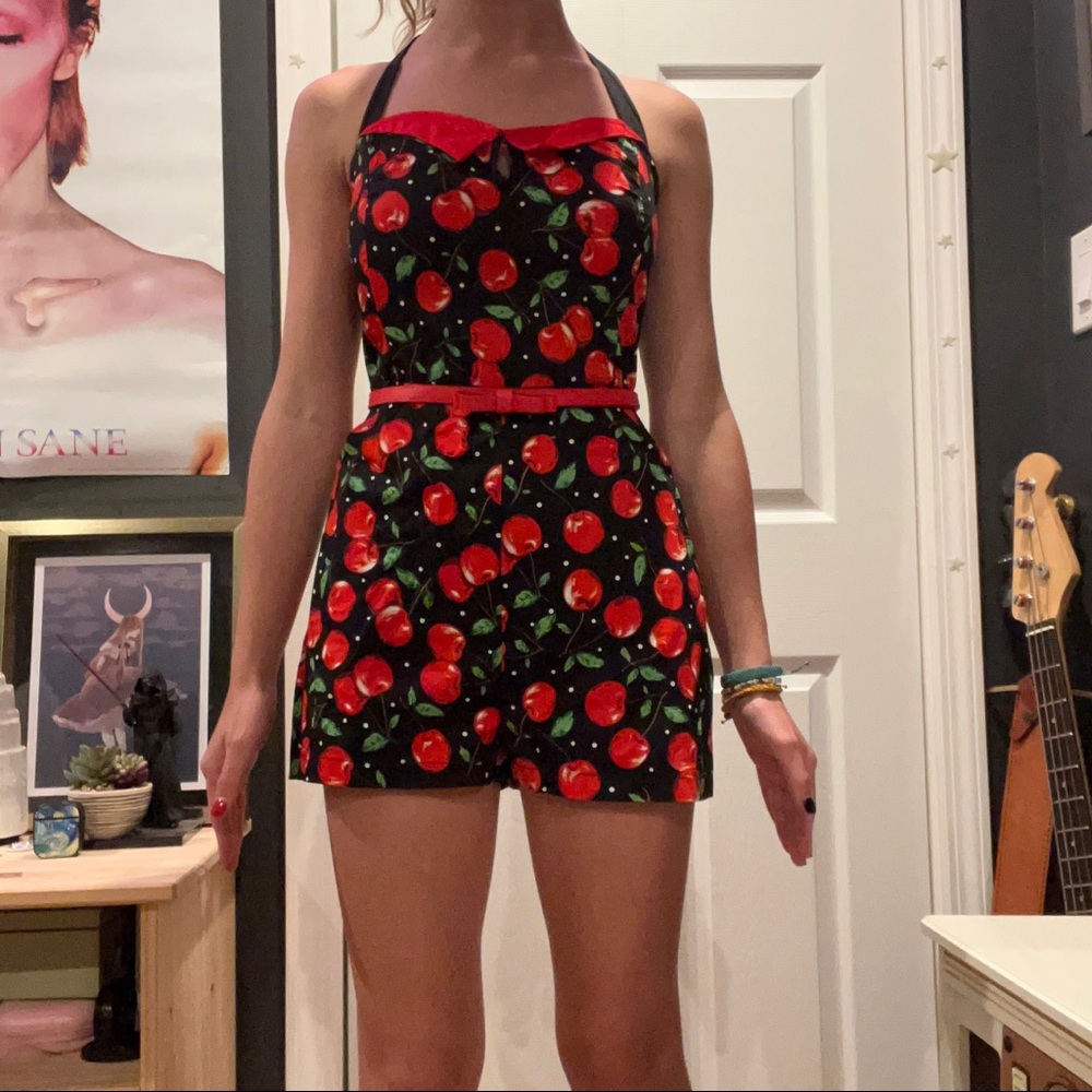 Sourpuss Cherry Romper